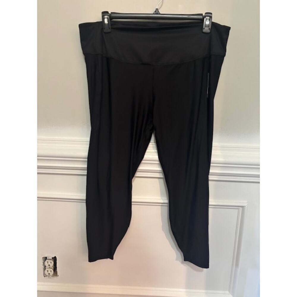 Skims‎ Gun Performance High Waist Leggings 4XL Pants Size 4X Black Stretch NWT